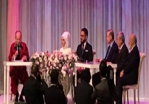 Erdoğan,Medya Yöneticisinin Nikah Şahidi